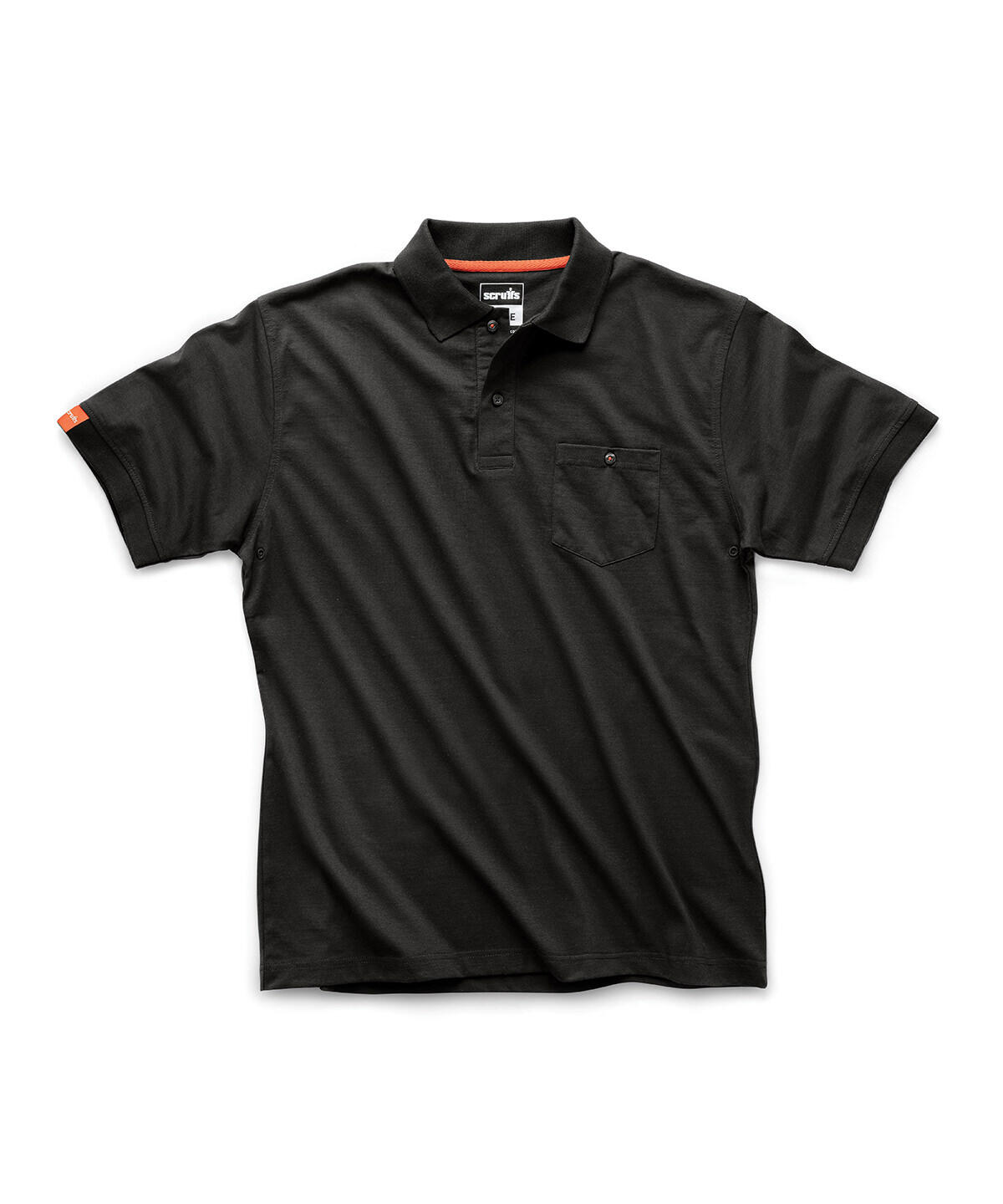 Scruffs SH004 Eco Worker polo Black