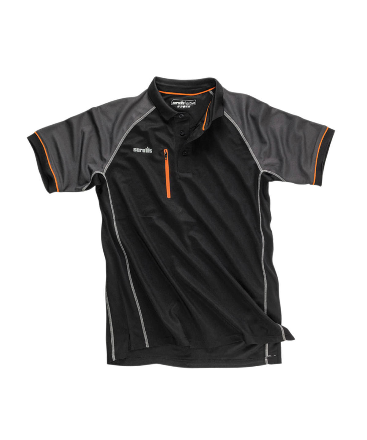 Scruffs SH020 Trade active polo Black