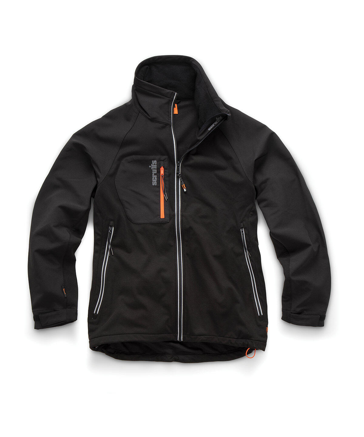 SH026 Trade Flex softshell jacket Black - Image 2