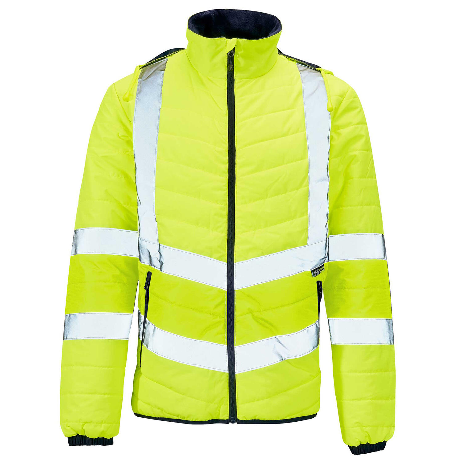 Supertouch Yellow Supertouch Hi Vis Yellow Puffer Jacket