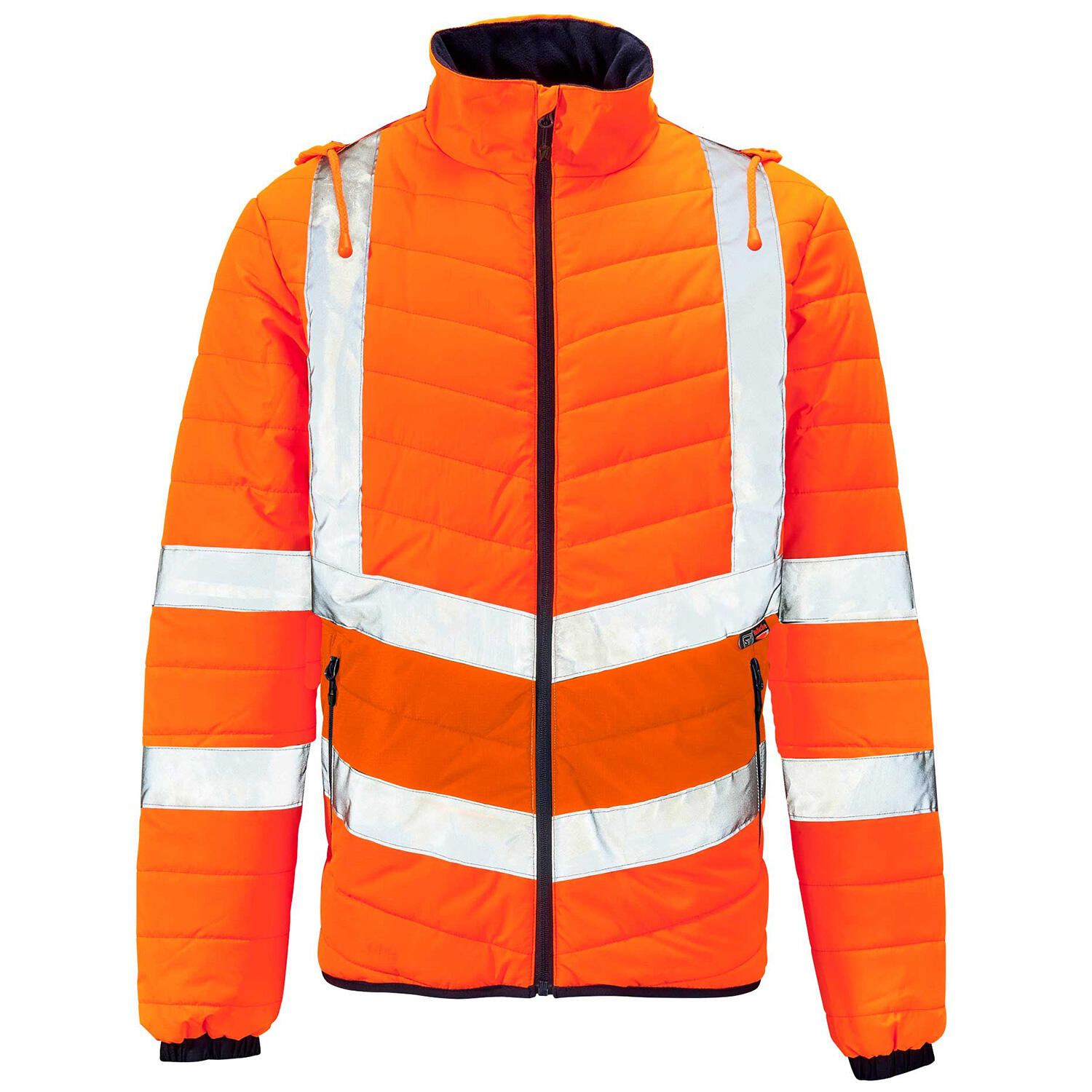 Supertouch Orange Supertouch Hi Vis Orange Puffer Jacket