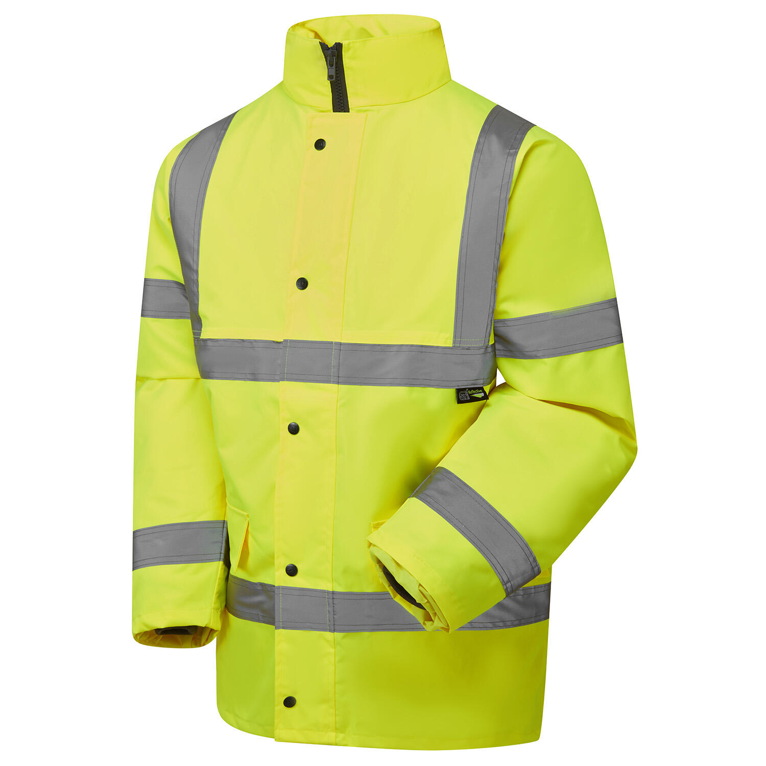 Supertouch Yellow Fleece Lined Parka