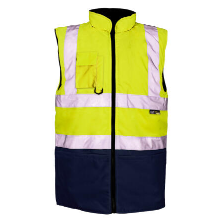 Supertouch Yellow/Navy Supertouch Yellow/Navy 2 Tone Bodywarmer
