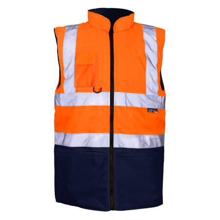 Supertouch Orange/Navy Supertouch Orange/Navy 2 Tone Bodywarmer