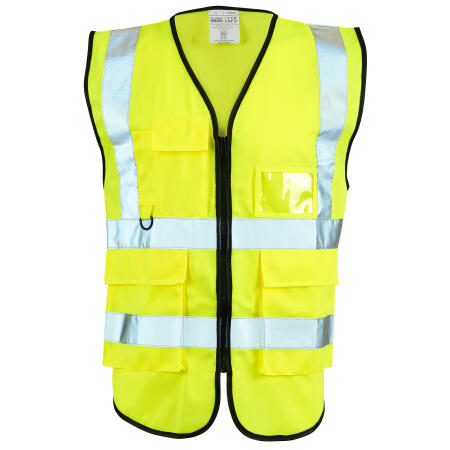 Supertouch Yellow Supertouch Hi Vis Yellow Executive Vest