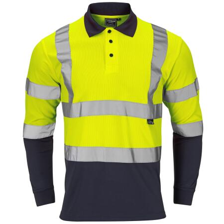 Supertouch Yellow/Navy Supertouch Hi Vis 2 Tone Orange Softshell Jacket