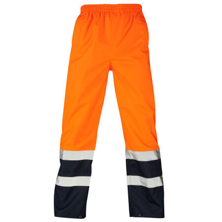 Supertouch Orange/Navy Supertouch Hi Vis Orange 2 Tone Overtrousers