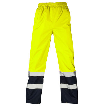 Supertouch Yellow/Navy Supertouch Hi Vis Yellow 2 Tone Overtrousers