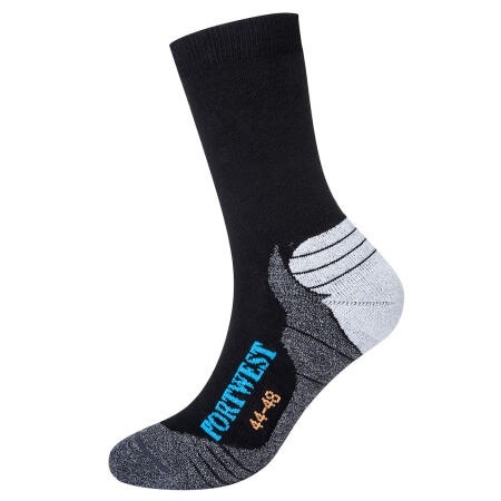 Portwest SK24 Bamboo Hiker Sock Black