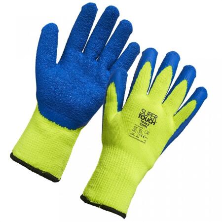 Supertouch Yellow/Blue New Topaz Cool Gloves