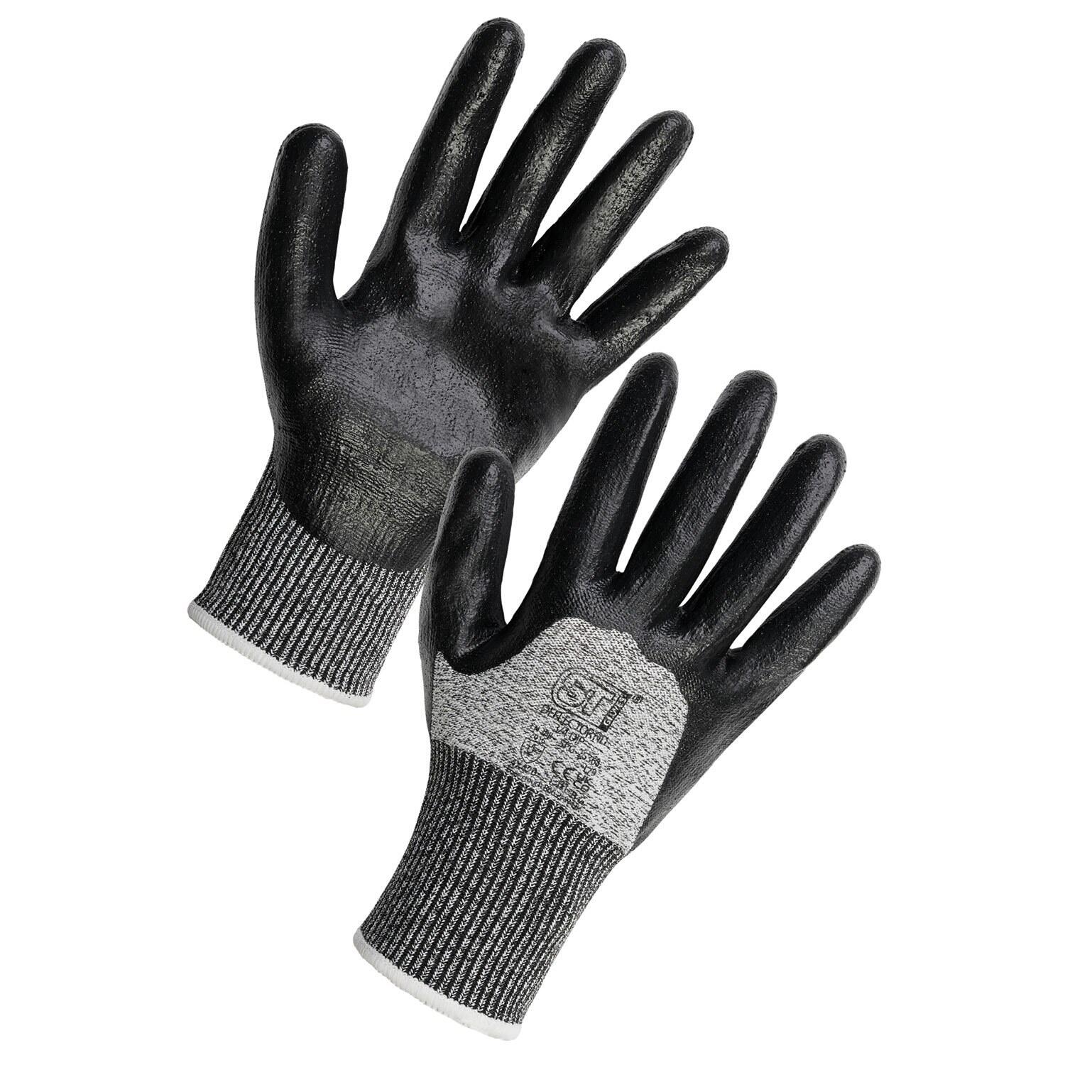 Supertouch Grey Supertouch Deflector ND 3/4 Dip Cut Resistant Gloves