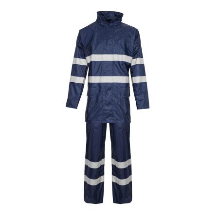 Supertouch Navy Supertouch Contractor Rainsuit