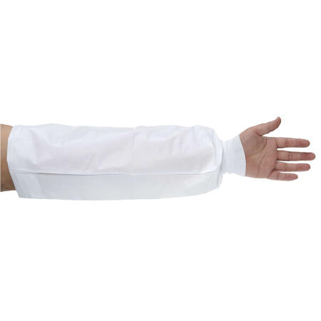 ST47 BizTex Microporous Sleeve with Knitted Cuff Type PB[6] (150 Pairs) White