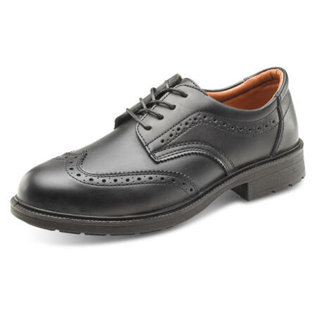 Beeswift Brogue Shoe Black