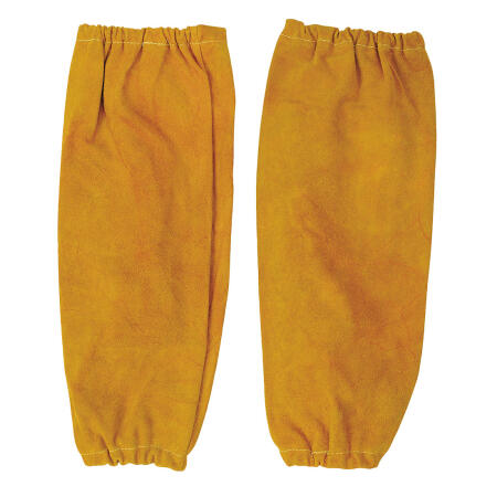SW20 FR Leather Welding Sleeves Tan