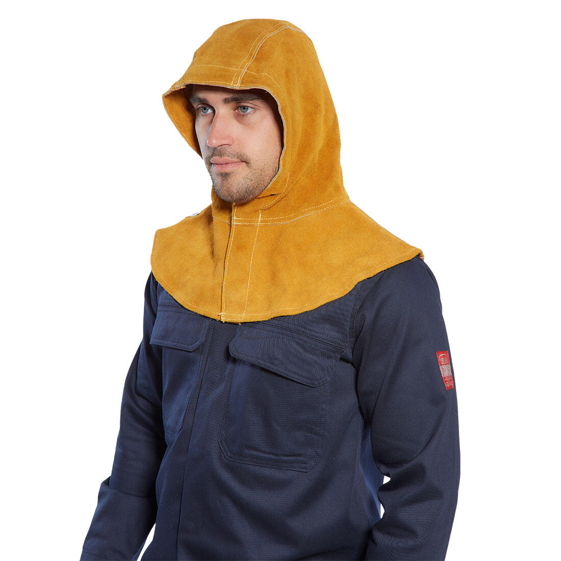 SW33 FR Leather Hood Tan
