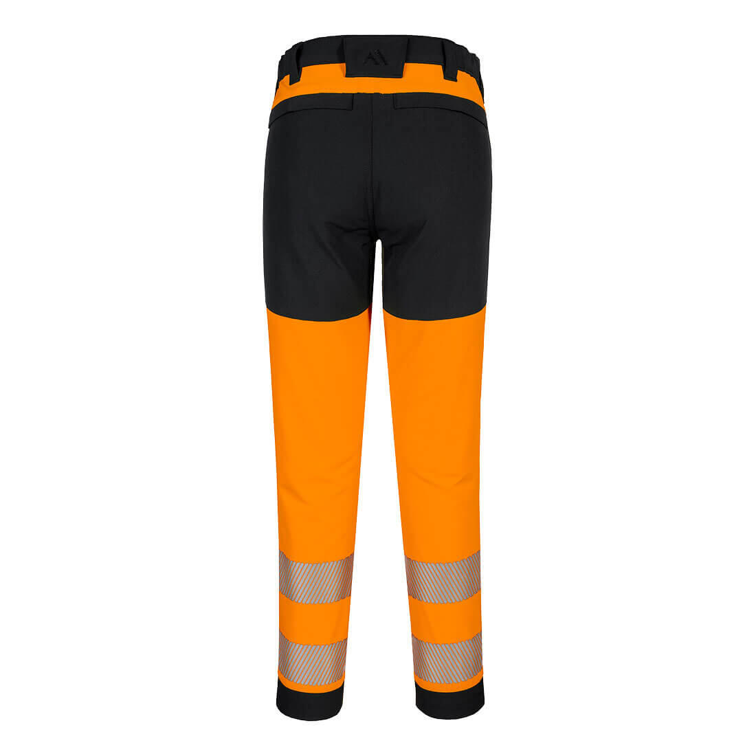 T140 PW3 Hi-Vis Stretch Trouser Orange/Black - Image 2