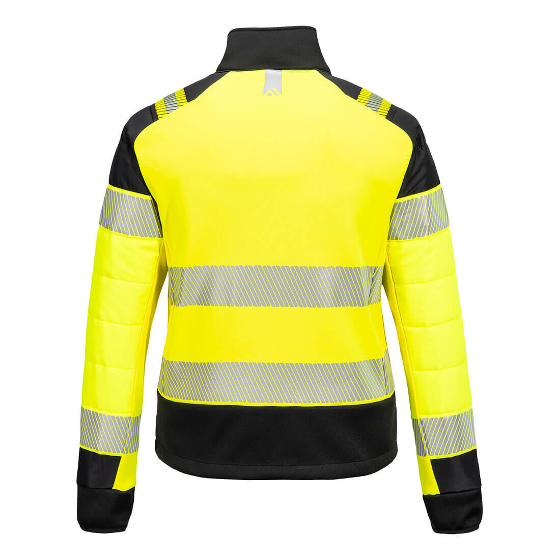 T171 PW3 Hi-Vis Women's Hybrid Baffle Jacket Yellow/Black - Image 2