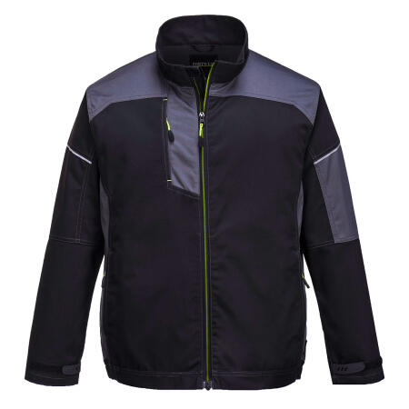 T603 PW3 Work Jacket Black/Zoom Grey