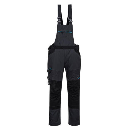 T704 WX3 Bib and Brace Metal Grey