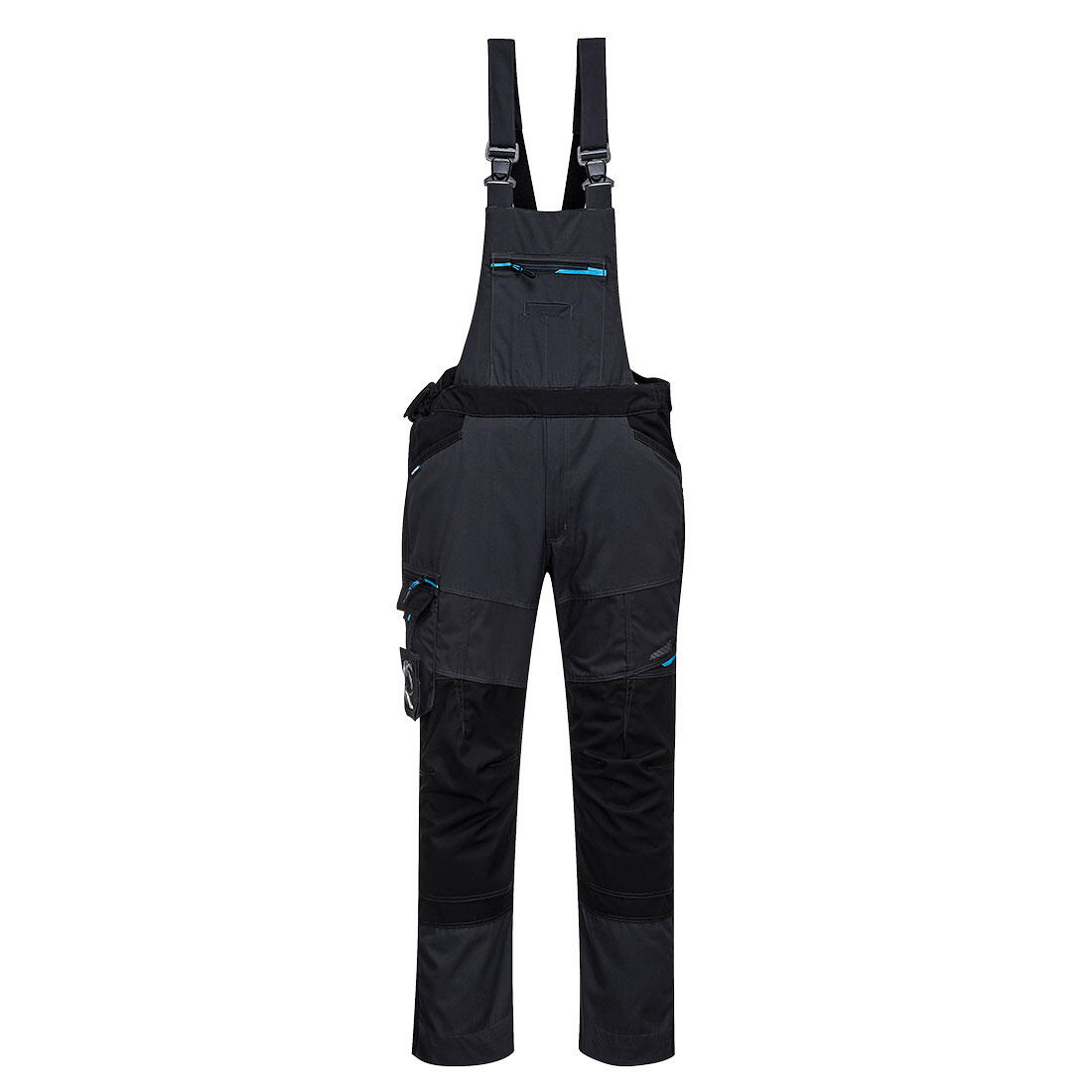 T704 WX3 Bib and Brace Metal Grey