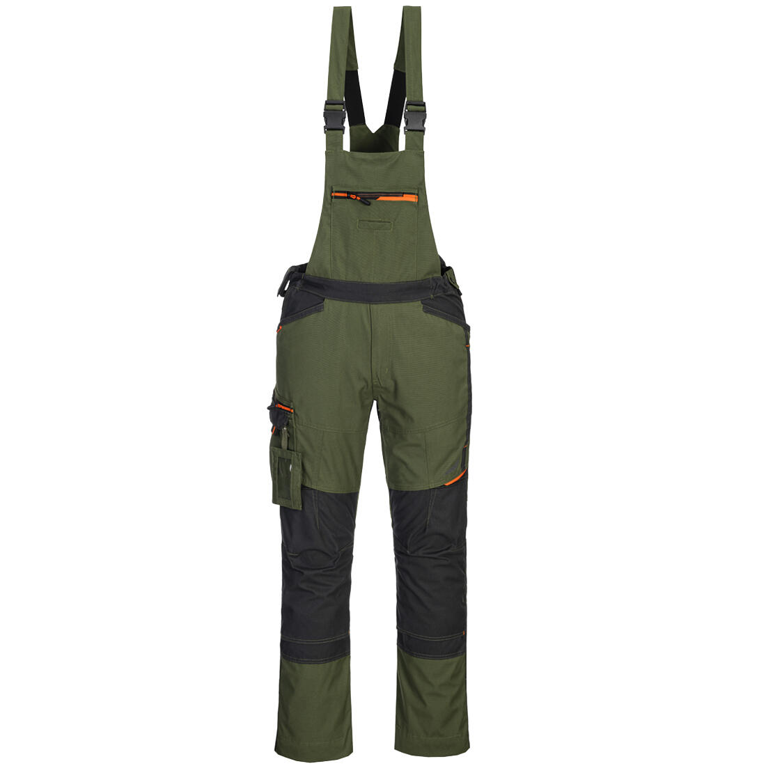 Portwest T704 WX3 Bib and Brace Olive Green
