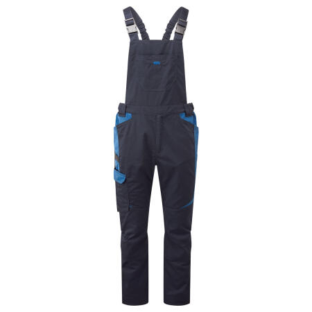 Portwest T746 WX3 Industrial Wash Bib and Brace Dark Navy