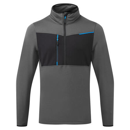 T755 WX3 Half Zip Tech Fleece Metal Grey