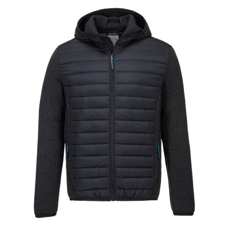 T832 KX3 Hybrid Baffle Jacket Grey Marl