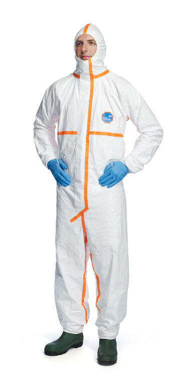 Tyvek® 800J Hooded Coverall White