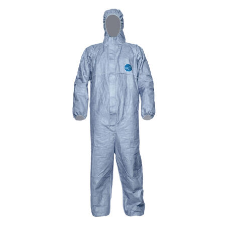 Tyvek® 500 Xpert Hooded Coverall Blue