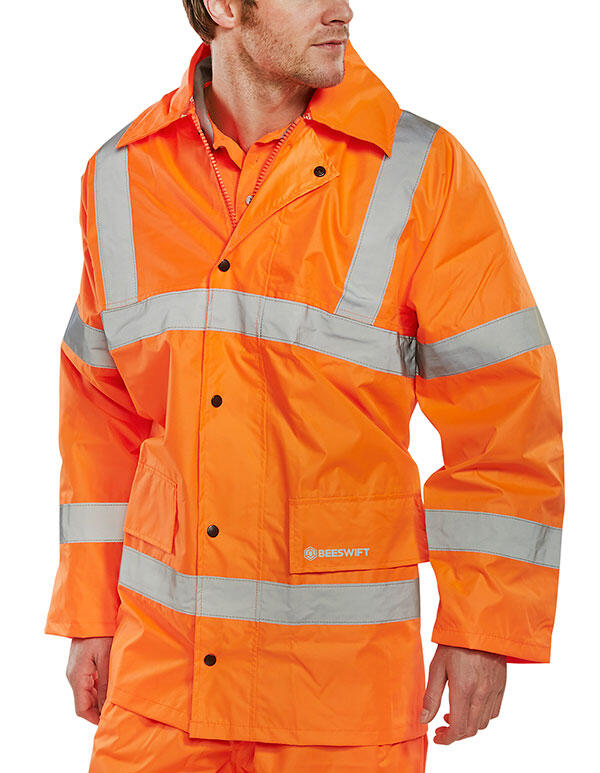 Beeswift Hi-Vis Lightweight Jacket Orange