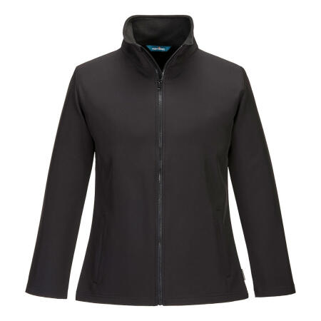 TK21 Women's Print and Promo Softshell (2L) Black