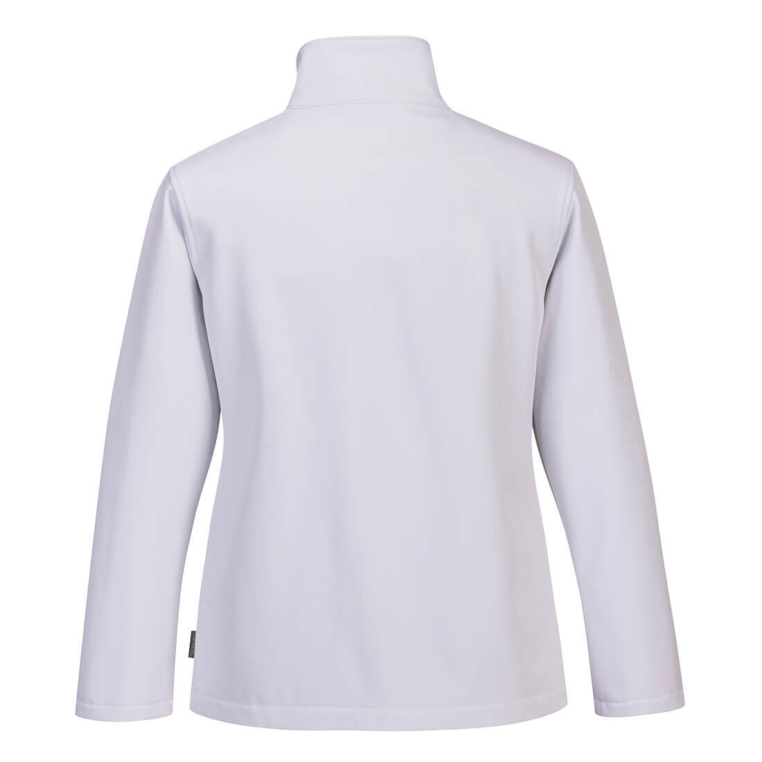 TK21 Women's Print and Promo Softshell (2L) White - Image 2