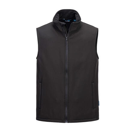 TK22 Print and Promo Softshell Gilet (2L) Black