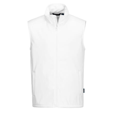 TK22 Print and Promo Softshell Gilet (2L) White