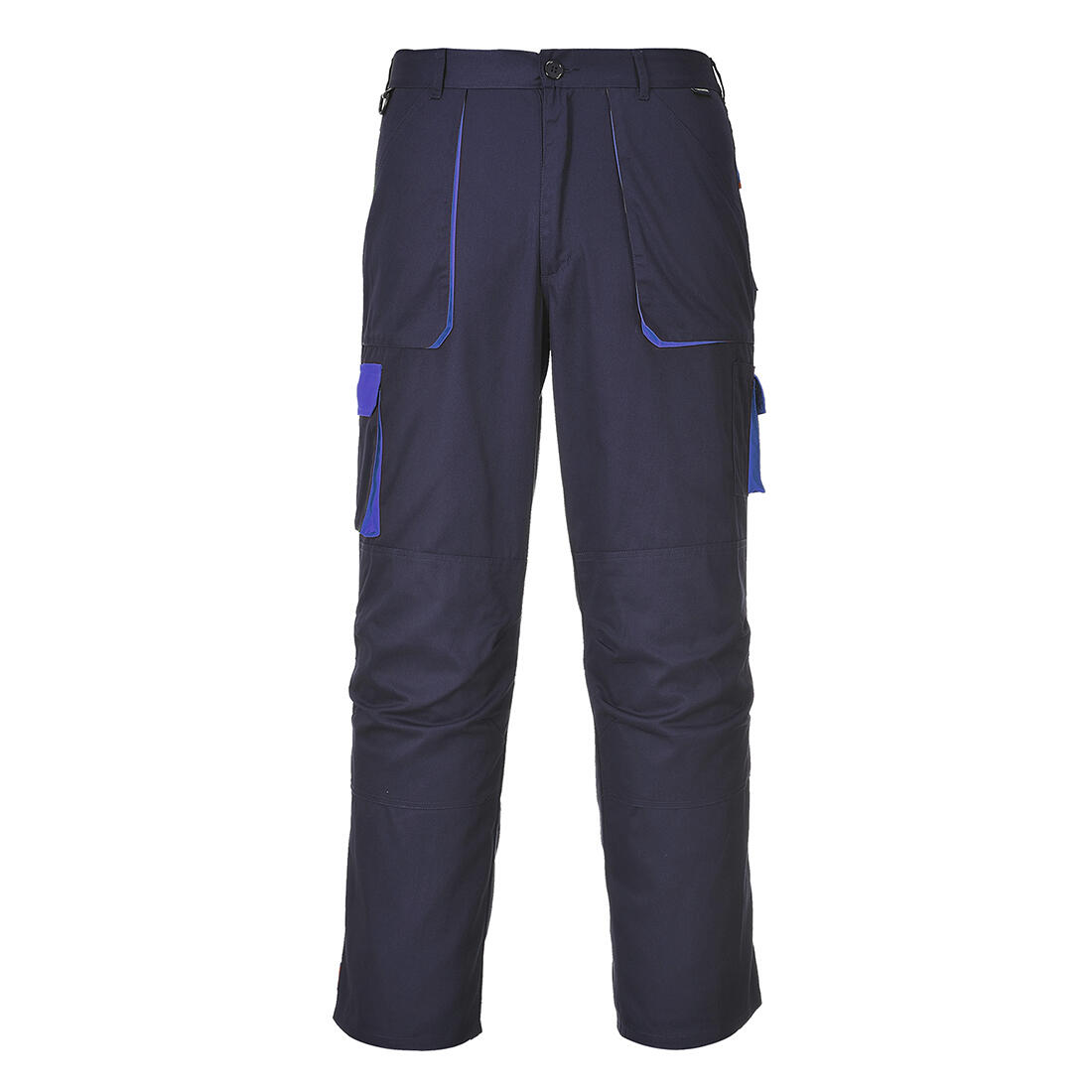 TX11 Portwest Texo Contrast Trousers Navy Tall