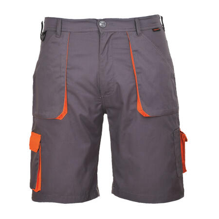 TX14 Portwest Texo Contrast Shorts Grey