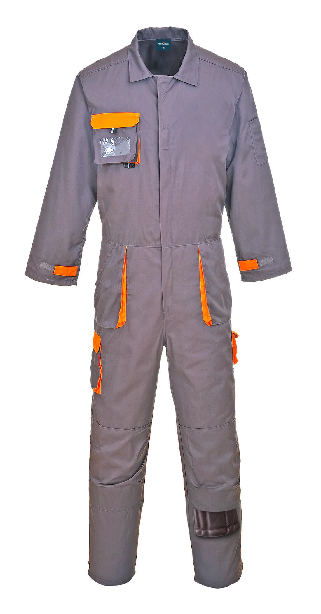 Portwest TX15 Portwest Texo Contrast Coverall Grey