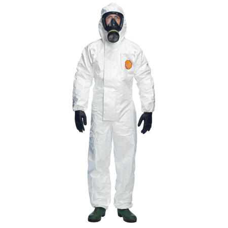 Tychem® 4000S Chz5 Hooded Disposable Coverall White