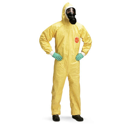 Tychem® 2000 C Hooded Disposable Coverall Yellow