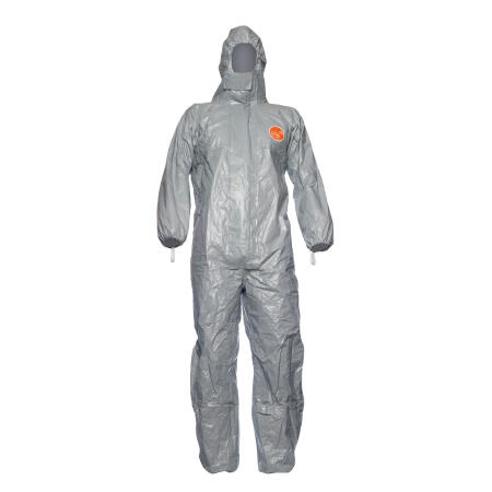 Tychem® 6000F Hooded Disposable Coverall Grey