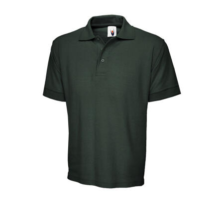 Uneek Clothing UC102 Bottle Green Heavyweight Poloshirt