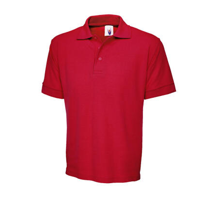 Uneek Clothing UC102 Red Heavyweight Poloshirt