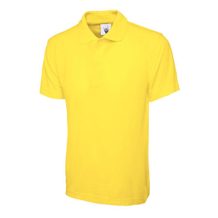 Uneek Clothing UC103 Yellow Childrens Classic Poloshirt