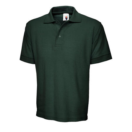 Uneek Clothing UC104 Bottle Green Heavyweight Cotton Poloshirt