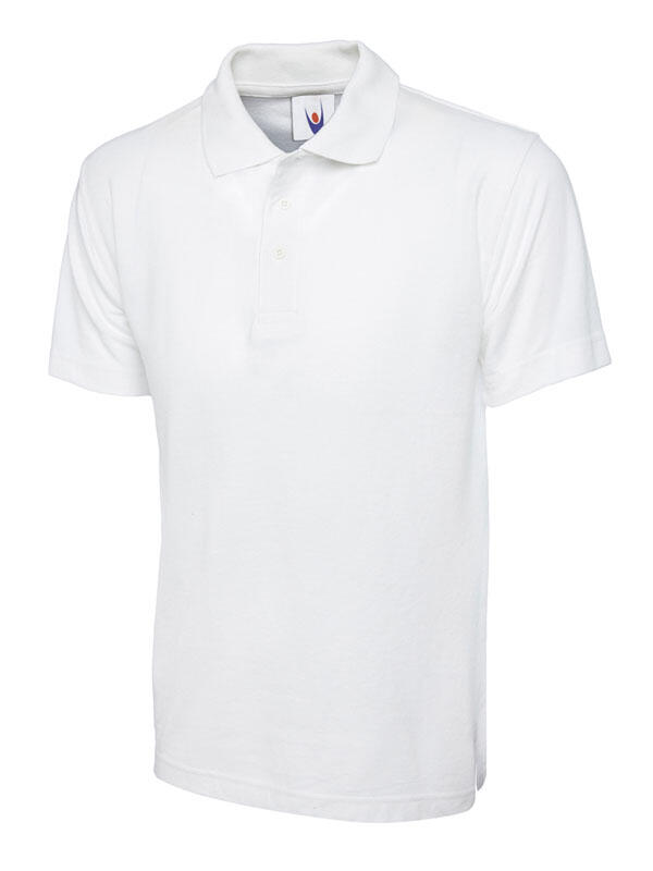 Uneek Clothing UC105 White Active Poloshirt