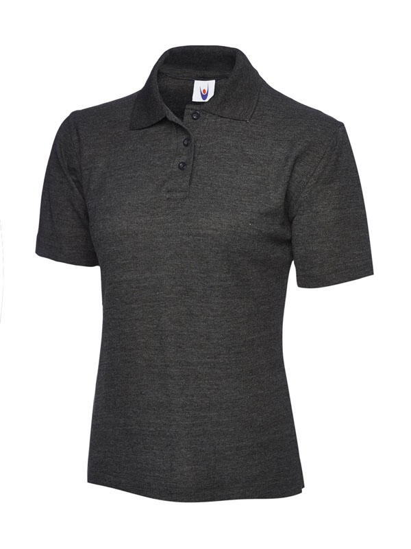 Uneek Clothing UC106 Charcoal Ladies Classic Poloshirt
