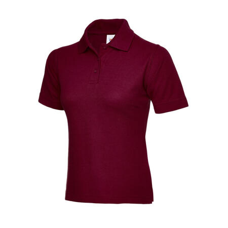 Uneek Clothing UC106 Maroon Ladies Classic Poloshirt