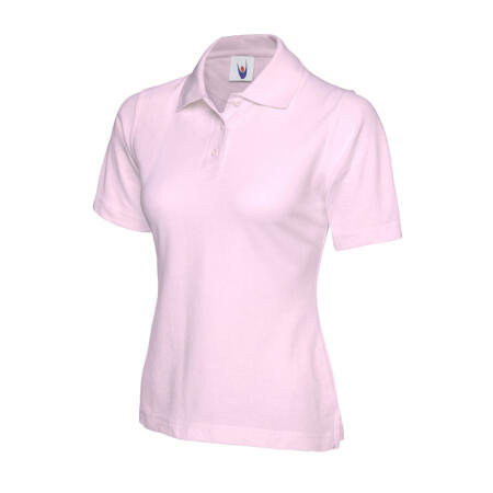 Uneek Clothing UC106 Pink Ladies Classic Poloshirt